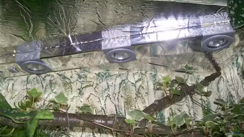 Hier die Leiste mit den drei HQ-Leuchten. von Theo Heimann (18)