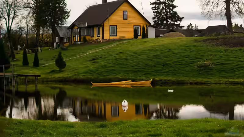 Immobiliensuche und der Wunsch nach einem Gartenteich