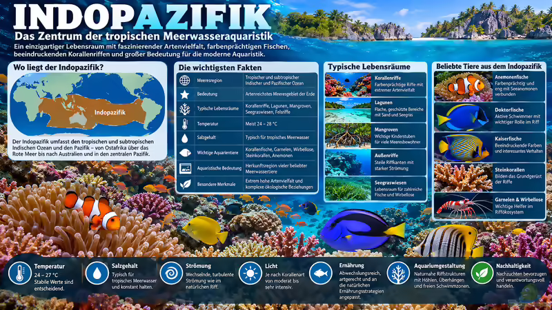 Indopazifik - das Zentrum der tropischen Meerwasseraquaristik