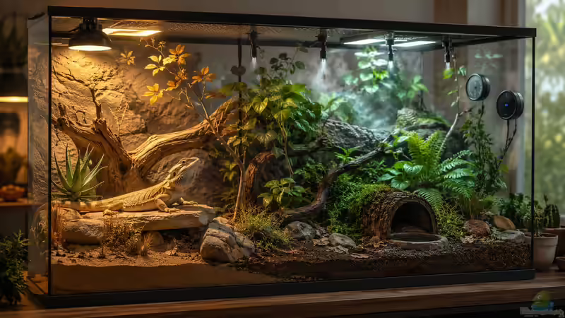 Jahreszeiten im Terrarium simulieren: Natürliche Rhythmen für gesunde Reptilien und Amphibien