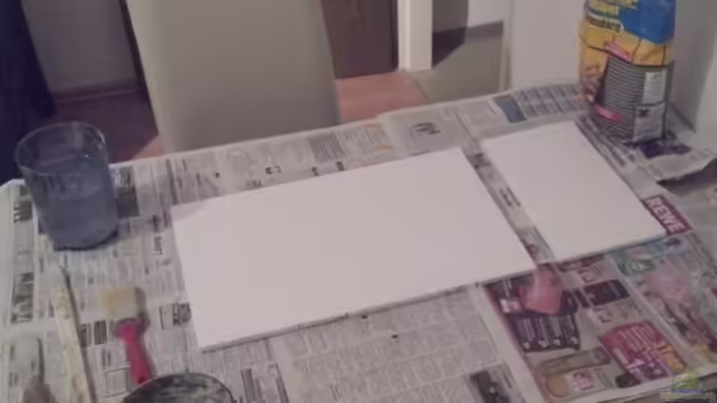 Jetzt wird der Fliesenkleber auf die Styroporplatten aufgebracht. von Patrick Scheffer (15)