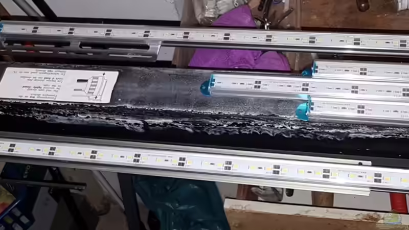 Juwel T5 Fassung umgerüstet auf Led von River Creator (25)