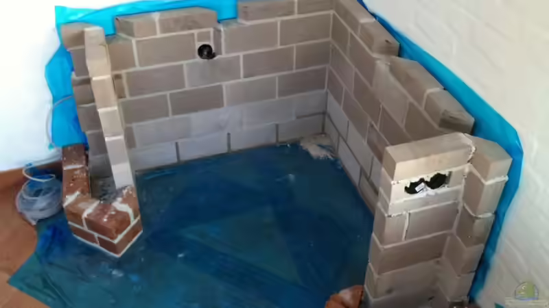 Kalksand NF Hochkant, Unterputzsteckdosen von Olaf H. (3)