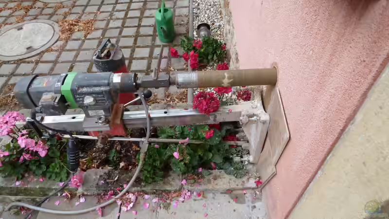 Kernbohrung für Ablaufrohr von Lippi (11)