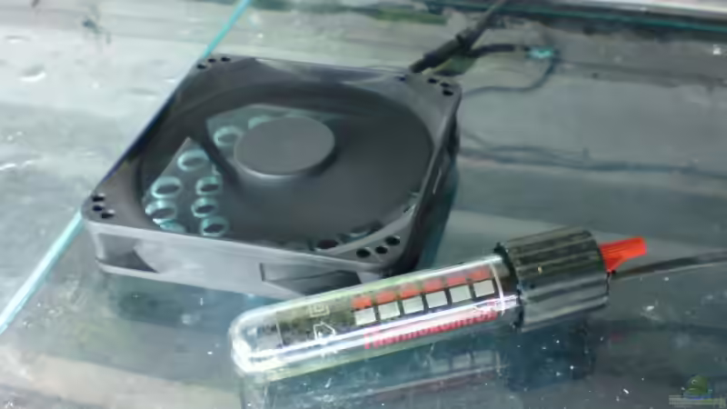 Klimaanlage für das Aquarium einfach selbstgemacht