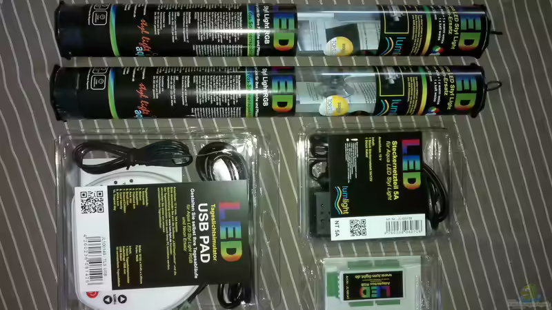 LED-Anlage vor dem Einbau von Sambia (53)