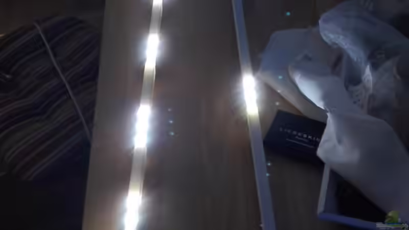 LED Module eingeklebt in Kabelkanäle  von Heike Fuchs (28)