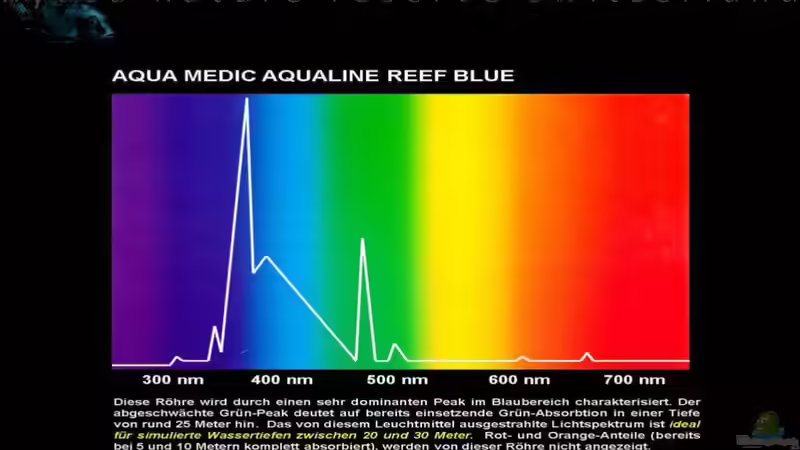 Lichtverhältnisse im Wasser / Malawisee