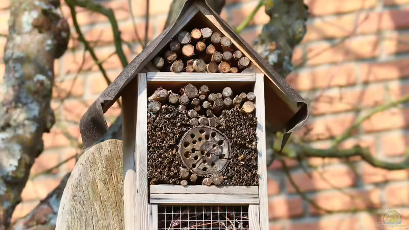 Mehr Artenvielfalt in Karlsruhe mit einem Insektenhotel