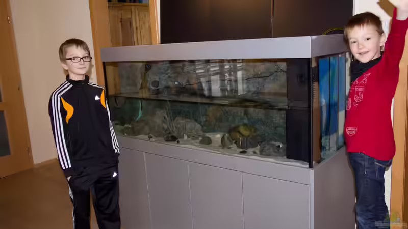 meine beiden ´Helfer´ bei der Erstbefüllung von Markus Walter (5)