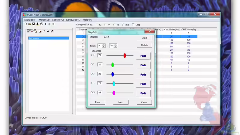 Mich@`s Stiftung Aqua-Test: Easy Time  Controll "Special Edition" -  LED Controller
