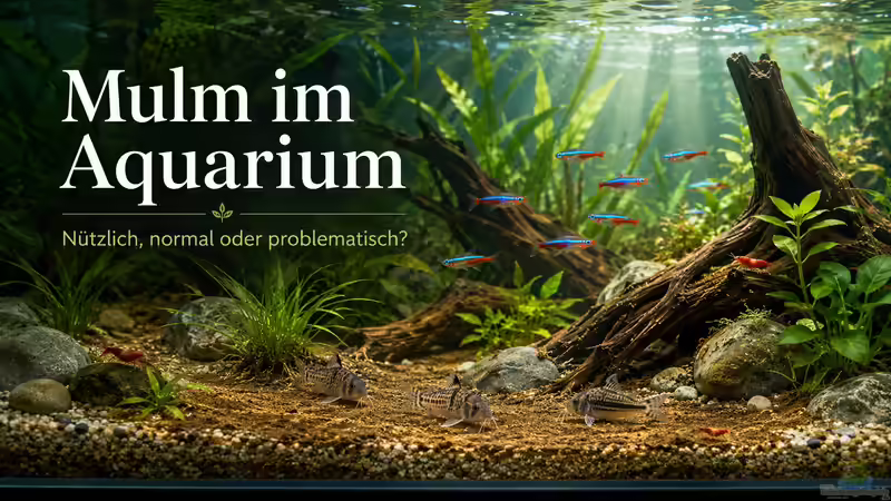 Mulm im Aquarium: Warum der braune Bodensatz wichtiger ist, als viele Aquarianer denken