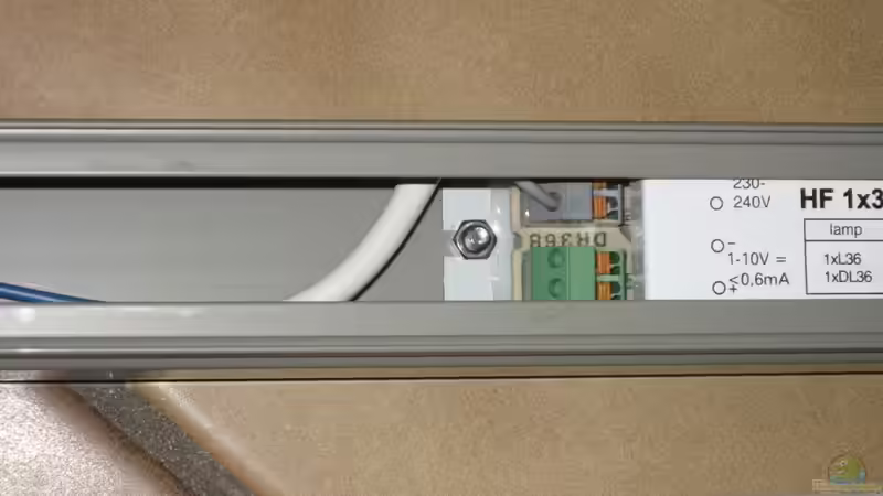 Nahaufnahme 230V Zuleitung von Delta (27)