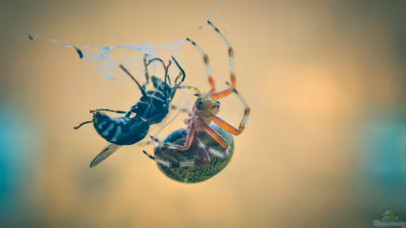 Nahrungsketten und Nahrungsnetze in Garten und Teich