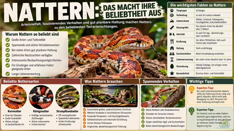 Nattern: Deshalb sind sie so beliebt