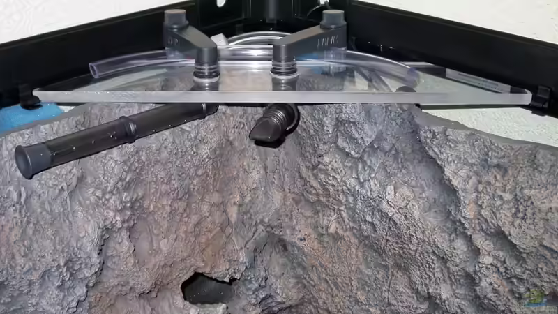 Niederhalter für Rückwand aus Plexiglas, der Steg wurde gleich zur Fixierung der von Harald Götz (34)