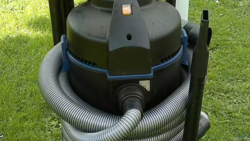 Oase Teichschlammsauger (sozusagen Mulmglocke XXXL) wird jeweils im Frühjahr und von Sambia (42)