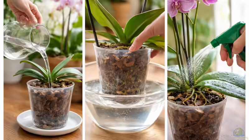 Orchideen richtig gießen: Was ist richtig und falsch?