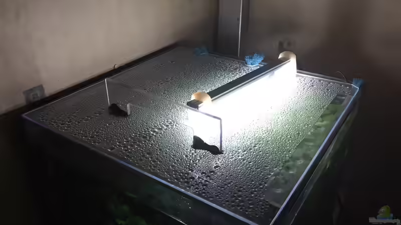 Plexiglasabdeckung mit Durchlässen für die Kabel (mit Filterschwamm zusätzlich von Danny (23)