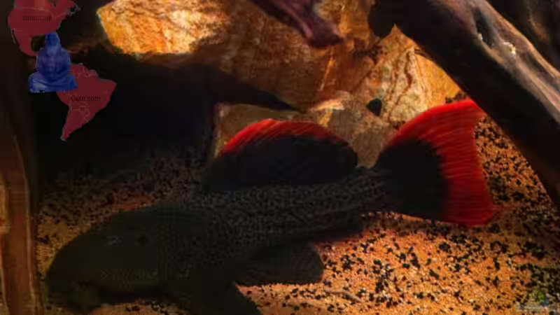 Pseudacanthicus leopardus vor seiner Höhle. von GGuardiaNN (81)