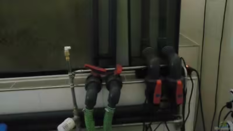 PVC Ablauf / Rücklauf mit Absperrhähnen von Mbuna Mick (46)