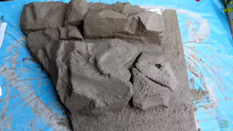 rechter Teil Rückwand, gerade zementiert von Cruiser Bruno (39)