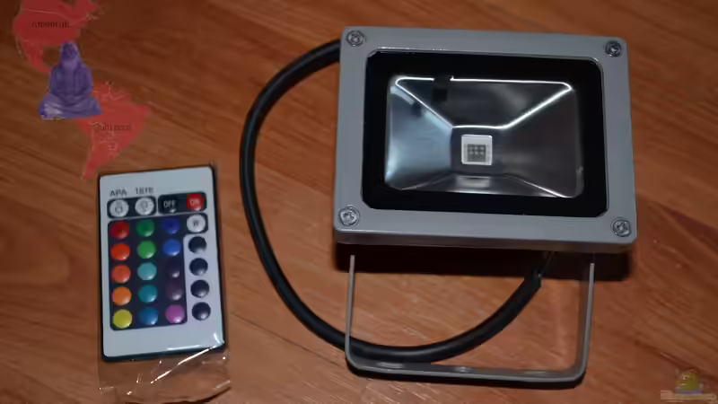 RGB LED-Fluter für die Aquaristik nutzbar machen