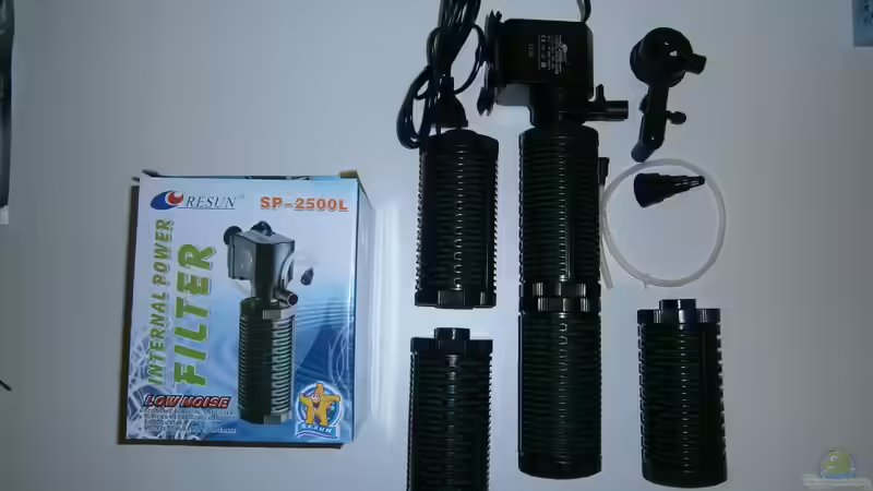 Schnellfilter ( nur die Patronen genommen,diese pumpe war lauter als mein Auto von Uwe W (25)