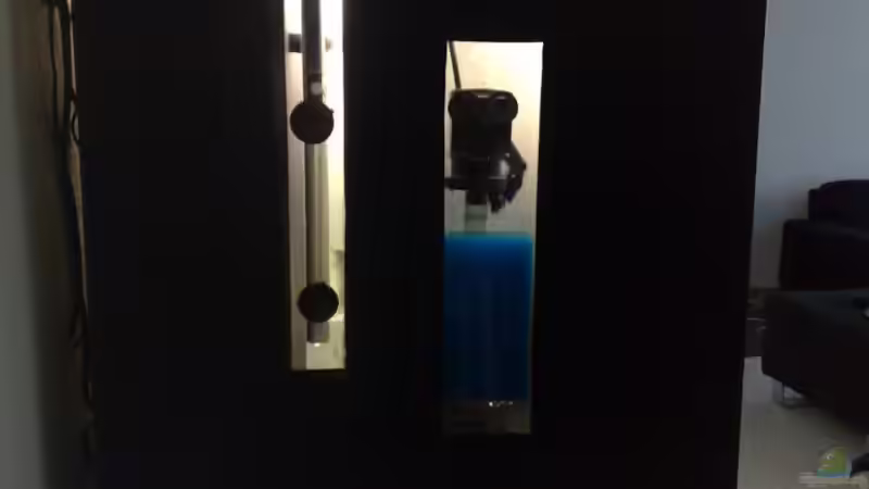 Seiten und Rückscheibe schwarz gestrichen mit Schaufenster zu Pumpenanschlüssen von SirHawkman (23)