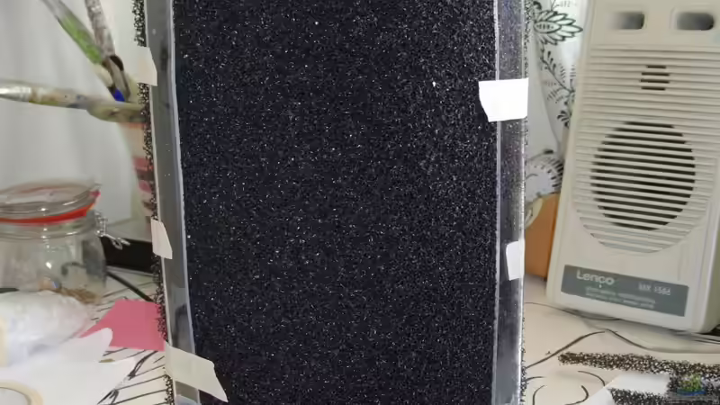 Selbstgebauter HMF aus Acrykglas beim Trocknen (daher das Crepp) von DasJin (7)