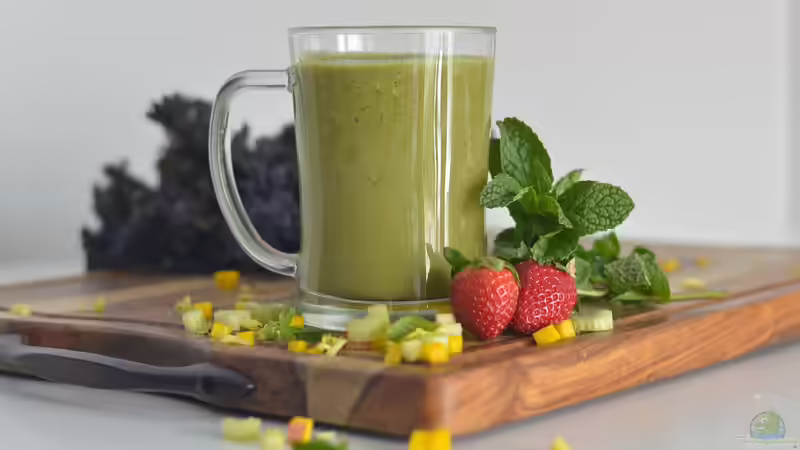 Smoothie aus dem eigenen Garten - Frische, Geschmack und Gesundheit im Glas