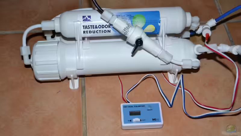Sorgt immer für ausreichende Mengen an weichem Wasser: Osmose mit 180 GPD-Membran und TDS-Inline-Tester. von GGuardiaNN (65)