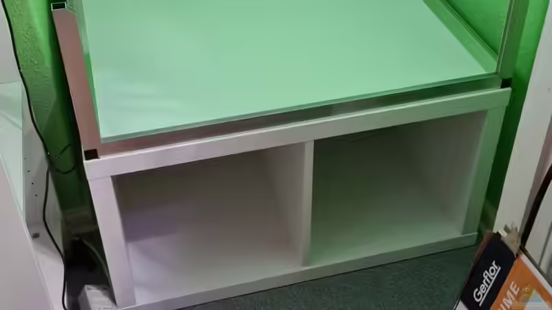 Start des Aufbaus von Cichliden-Kabuff (2)