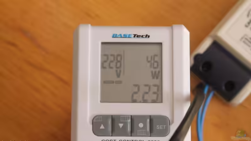 Stromverbrauch mit 46W für die Beleuchtung is vollkommen ok von chrisi01 (17)