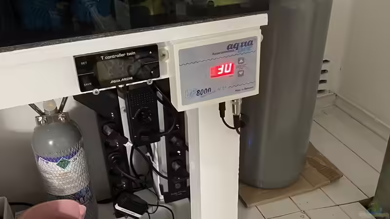 Technik im Aquarium 875 Liter Südamerika-Gesellschaft von Baron Zelle (21)