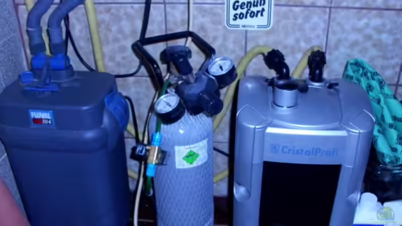 Technik im Aquarium Dschungelcamp - Nur noch als Beispiel von Julien Preuß (4)