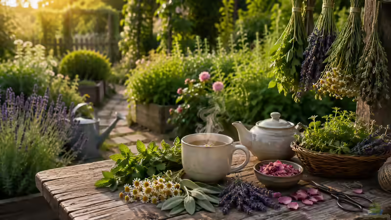 Tee im Garten selbst anbauen und genießen