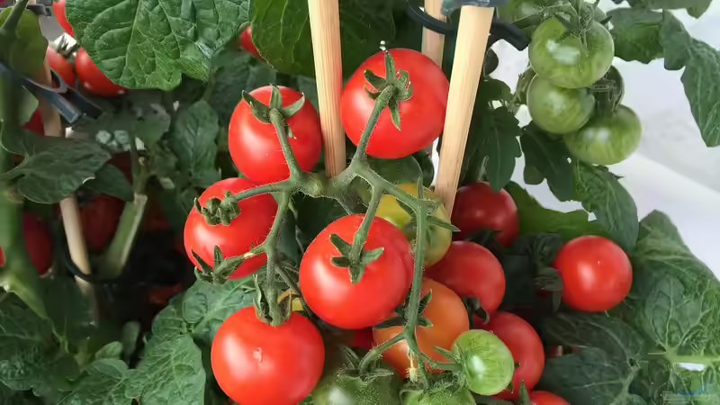 Tomatenpflege im Frühling