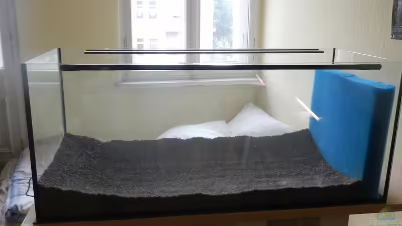 Unter den Bodengrund soll diesmal eine Wanne aus Lavasplit. Ich will sehen, ob sich von miv (2)