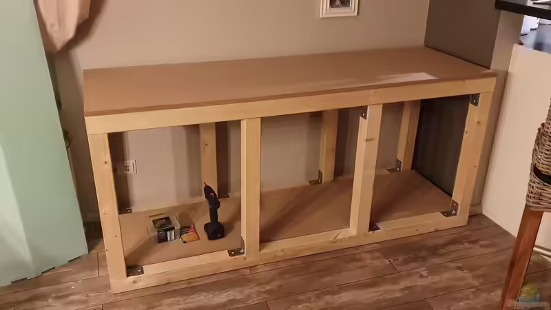 Unterbau aufgestellt und ausgerichtet von Steven Tumma (3)