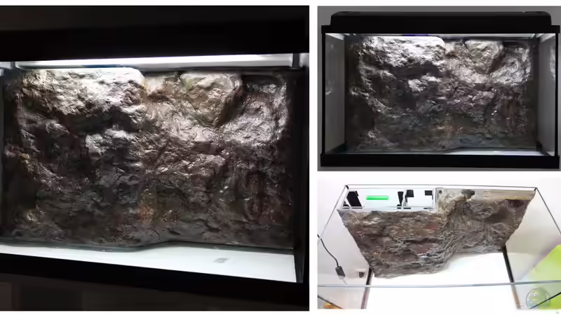 Versiegelung mit Epoxidharz und Einprobe im Aquarium von Tilo Schmiedl (16)