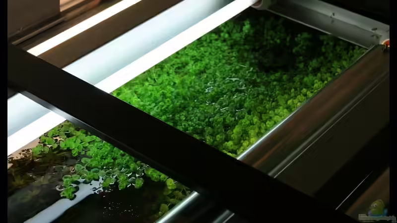 Von oben, Micranthemum umbrosum flutend von Johann Fellner (4)