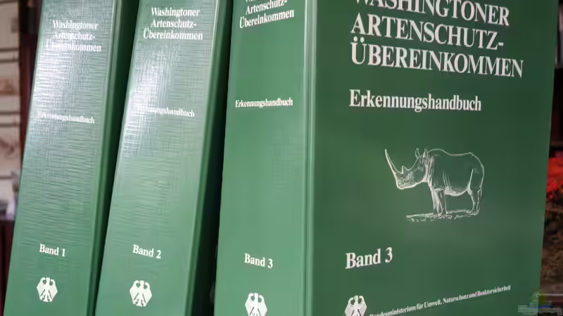 Washingtoner Artenschutzabkommen (CITES): Seine Bedeutung für Besitzer von Aquarien, Terrarien und Gartenteichen