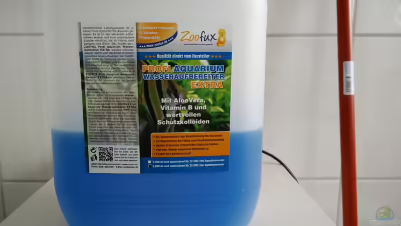 Wasser aufbereitet, zum sofortigen umwandeln von Leitungswasser in fischverträgliches von Wasserfest ;-) (24)