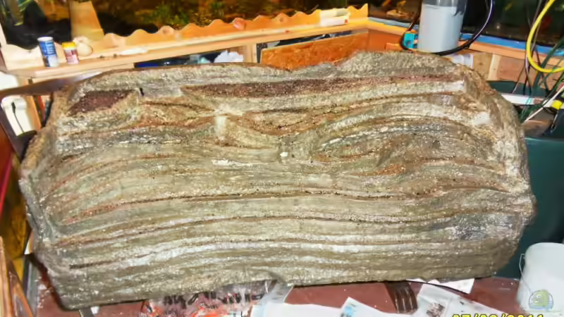 Wasserfall mit Farbe und Harz von Ulrich Sauerhering (40)