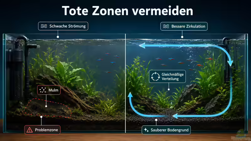 Wasserzirkulation im Aquarium: Warum die richtige Strömung so wichtig ist