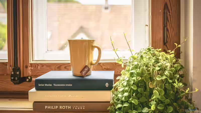 Zimmerpflanzen im Winter von Tom