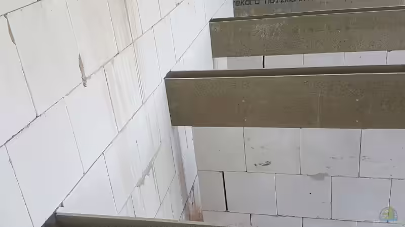 Zur rückwärtigen Wand sind 10cm Abstand um dort die Filter- und Aufzuchtbecken miteinander zu verbinden von Amazonasbecken.eu (4)