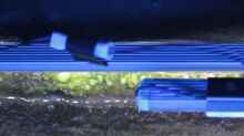 2 flammiger LED Leuchtbalken, 8000 Kelvin,Waltweiss dimmbar(zusätzlich dazu geschaltet