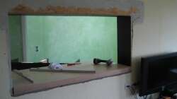 Durchbruch Wohnzimmer